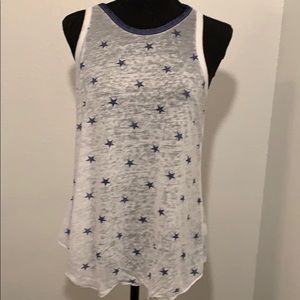 Star Spangled Racerback Tank